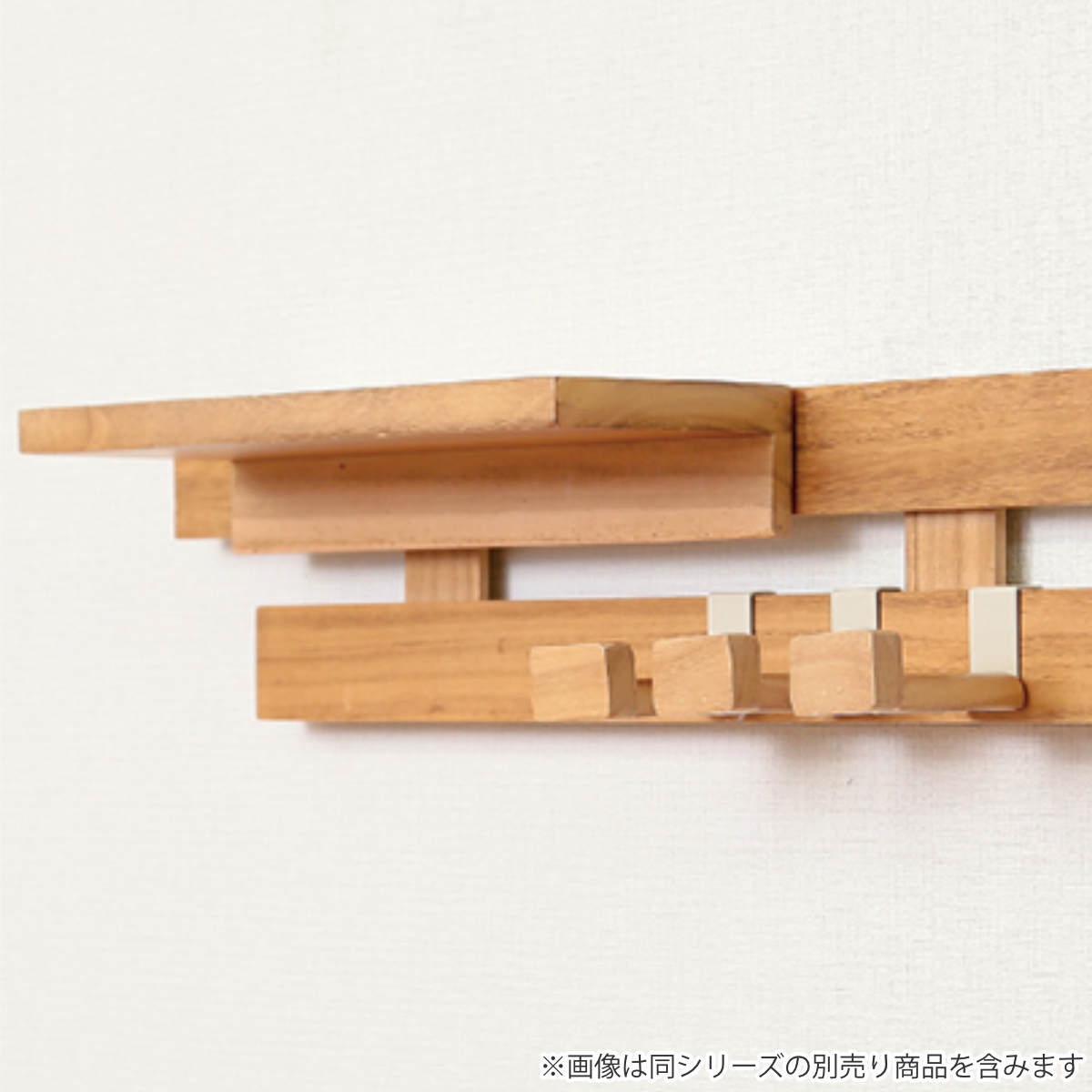 棚 35cm すのこに掛けられる家具 オプション パーツ 飾り棚 ( シェルフ ウォールシェルフ 飾り台 部品 すのこに掛けられる 木製 ディスプレイ インテリア 小物置き 木目調 おしゃれ カスタマイズ ) 【ダークブラウン】 ダークブラウン