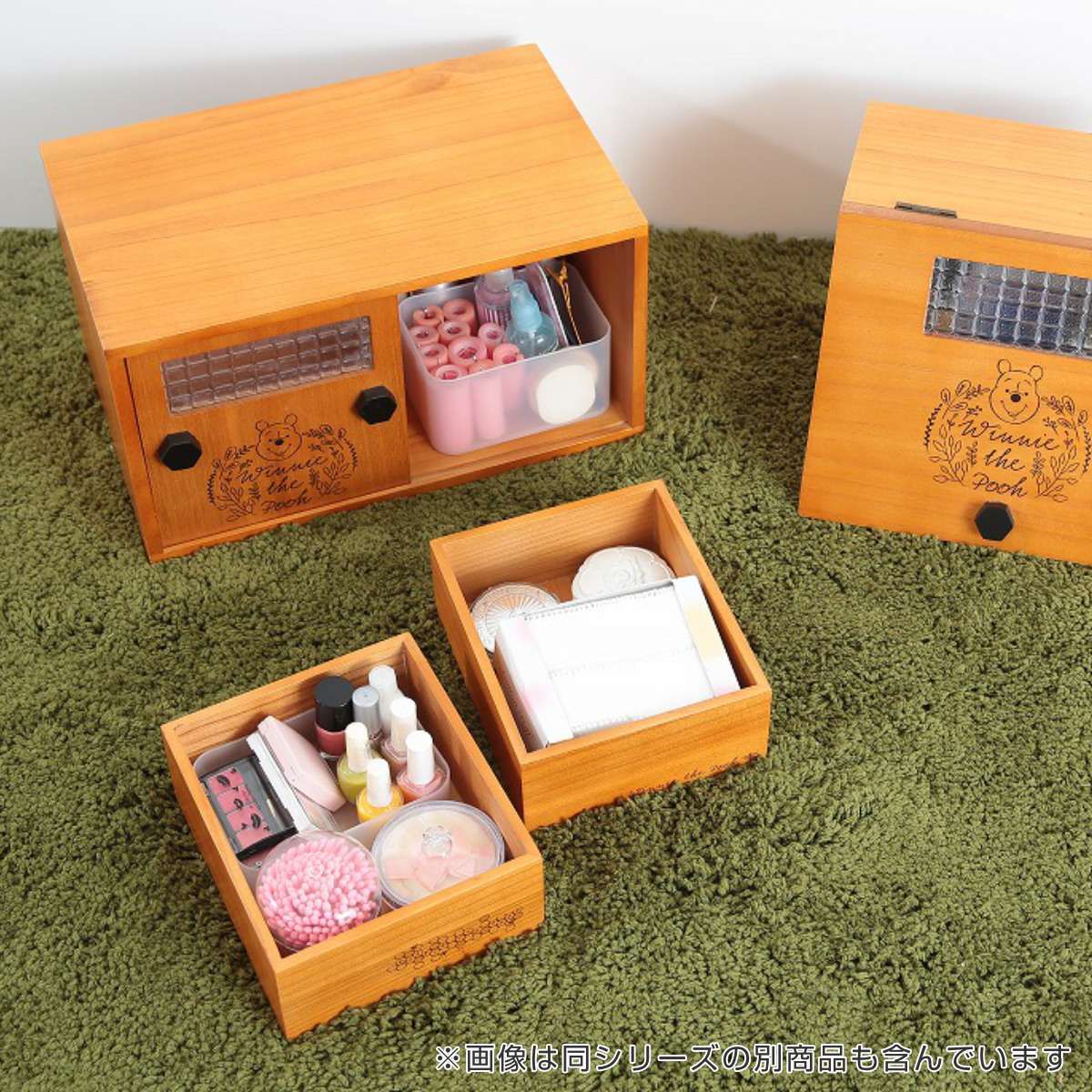 送料込み　木製 食器棚 上部収納付き 引き出し3つ 送料込み 木製 食器棚 上部収納付き 引き出し3つ