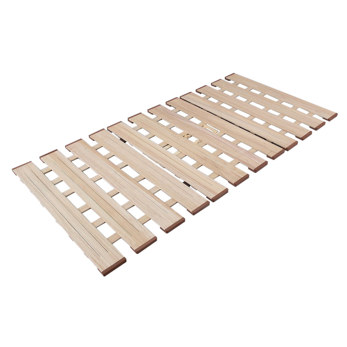 dショッピング |すのこベッド 三つ折り式 シングル 薄型軽量