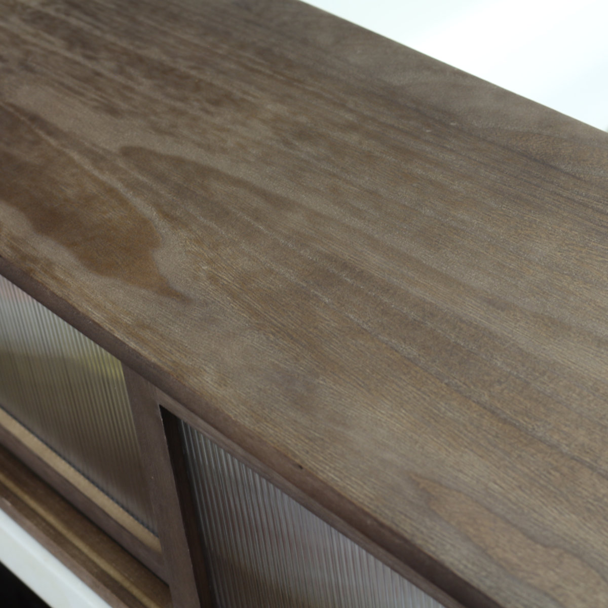 カウンター上収納 アンティーク風 カウンター上収納庫 幅60cm キッチン ( カウンターラック カップボード スパイスラック 卓上ラック ショーケース 引き戸 調味料ラック カウンター上 卓上 台所収納 木製 コンパクト スリム )