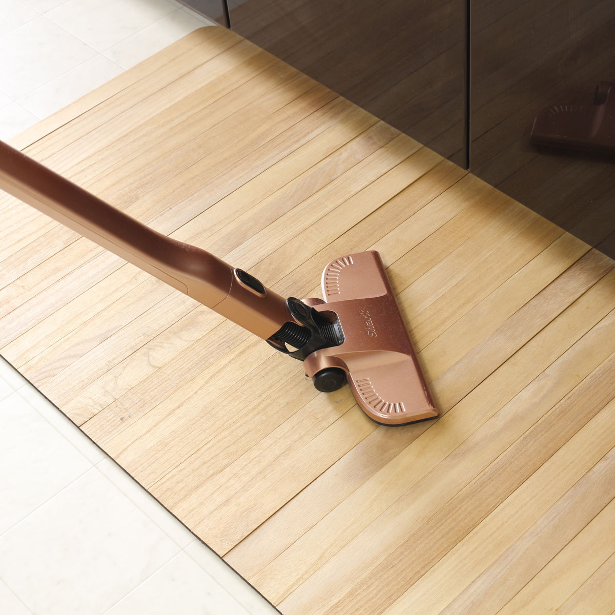 キッチンマット kirisai 桐のキッチンマット 60×120cm ( マット キッチン 桐 天然 キッチンシート 台所マット 拭けるキッチンマット 桐マット 撥水 ズレない すべり止め 傷防止 汚れ防止 拭ける 日本製 )