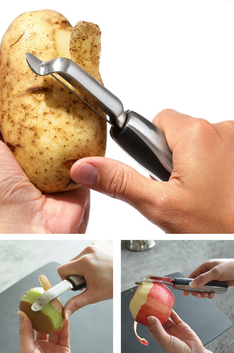 OXO ピーラー I字 ステンレス製 グッドグリップス 食洗機対応