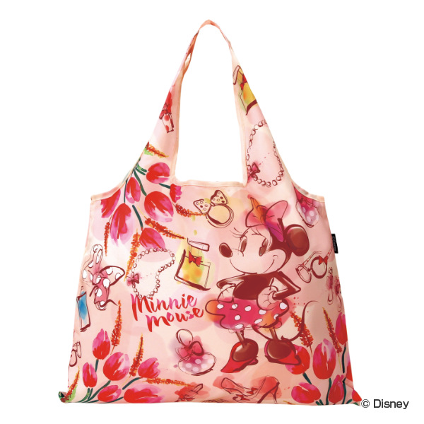 エコバッグ 折り畳み式 2way ミニーマウス ディズニー ショッピングバッグ ファッション （ 折りたたみ ショッピングバッグ 買い物袋 大