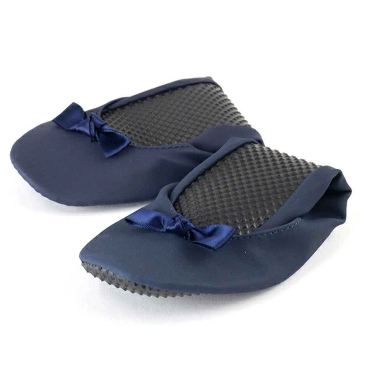 携帯スリッパ バトゥ ケイタイスリッポンS ( 折りたたみ レディース おしゃれ ルームシューズ スリッパ 携帯シューズ 専用ケース付き 携帯 入学式 卒業式 入園式 卒園式 滑り止め ) 【ベージュ】 ベージュ