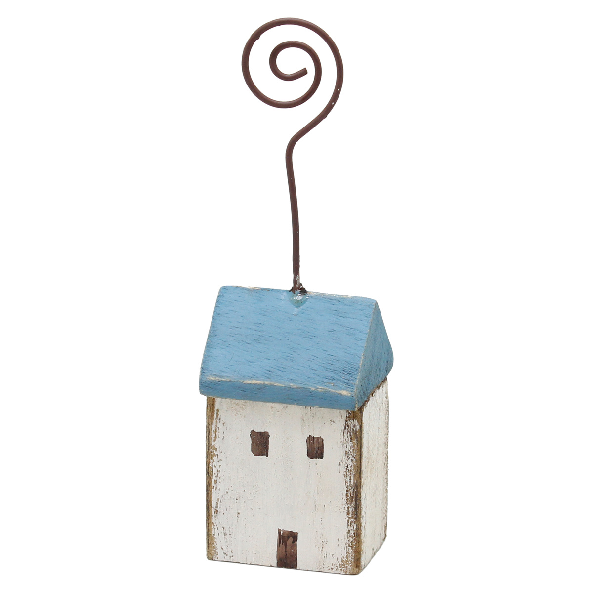 オブジェ ノルディス 古木のオブジェ 家のカードスタンドS ( カードスタンド メモ 写真 ポストカード インテリア 飾り おうち 家 コンパクト 天然木 木製 かわいい おしゃれ ハンドメイド 飾る 街並み 風景 ミニチュア 玄関 デスク )