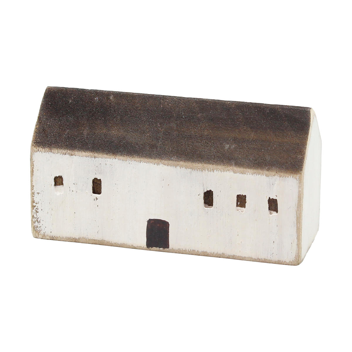 ノルディス 古木のオブジェ オブジェお家L （ 置き物 オブジェ インテリア 飾り 家 おうち 建物 手のひらサイズ コンパクト 天然木 木製 かわいい おしゃれ ハンドメイド 飾る 街並み 風景 ミニチュア 玄関 トイレ リビング ニッチ ）