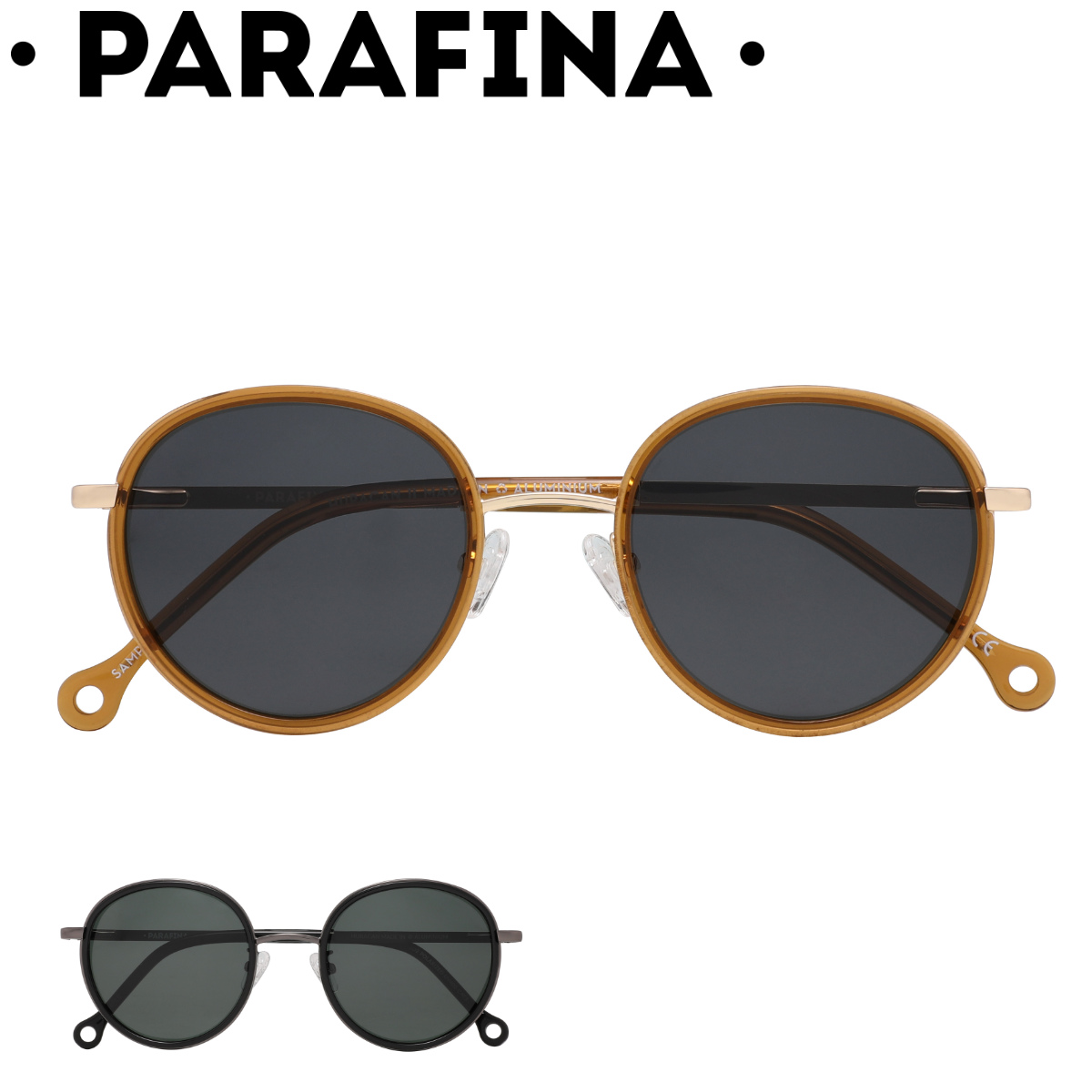 サングラス PARAFINA HURACAN リサイクル素材 （ カラーレンズ メガネ 軽量 フレーム 眼鏡 めがね ファッショングラス UVカット 男女兼用