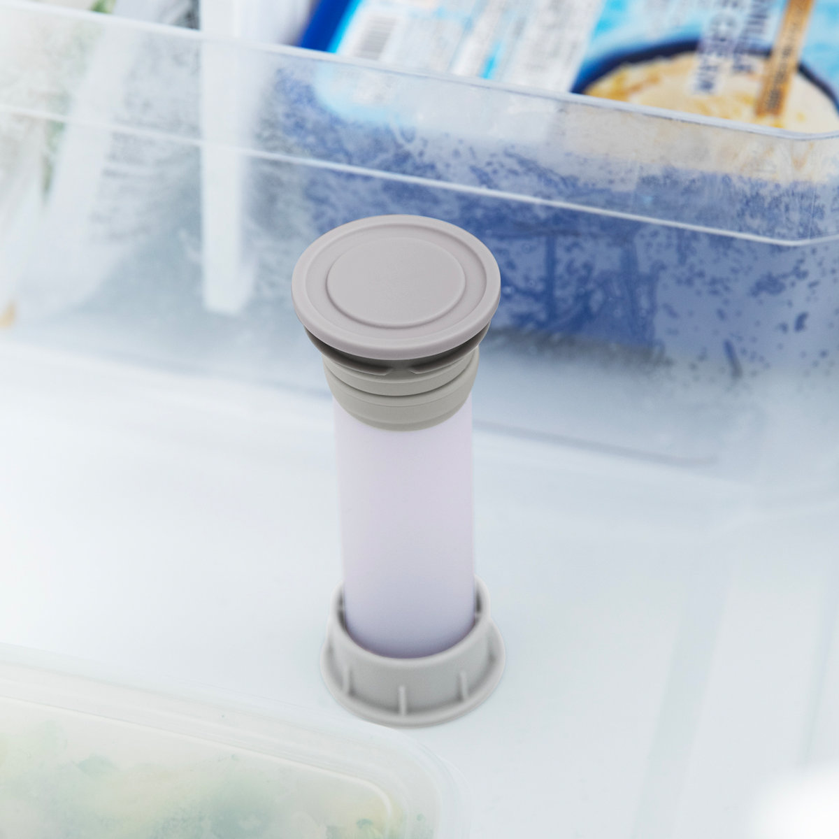 ネッククーラー アイスパック S ポケット 携帯氷のう シリコーン氷のう ( 氷のう アイスバッグ 氷嚢 保冷 アイシングバッグ 持ち運び スリム 携帯 氷袋 熱冷まし アイスバック アイシング 氷枕 暑さ対策 ) 【ペールブルー】 ペールブルー