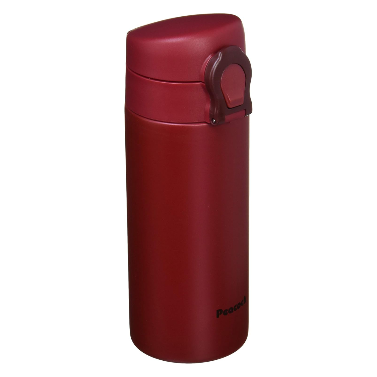 水筒 350ml マグボトル ステンレスボトル ( 保温 保冷 軽量 直飲み コンパクト ワンタッチ マグ ボトル 真空断熱 ダイレクトボトル 直のみ すいとう ステンレス ワンプッシュ ) 【ブラウン】 ブラウン