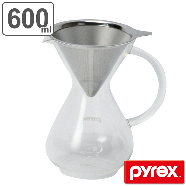Dショッピング コーヒーサーバー 600ml Pyrex パイレックス ステンレスフィルター付き 耐熱ガラス コーヒー サーバー ガラス フィルター ステンレス セット 耐熱 コーヒードリッパー 目盛り付き 珈琲 ドリップコーヒー コーヒー用品 おしゃれ カテゴリ コーヒー Dショッピング コーヒーサーバー 600ml Pyrex パイレックス ステンレスフィルター付き 耐熱ガラス コーヒー サーバー ガラス フィルター ステンレス セット 耐熱 コーヒードリッパー 目盛り付き 珈琲 ドリップコーヒー コーヒー用品 おしゃれ カテゴリ コーヒー