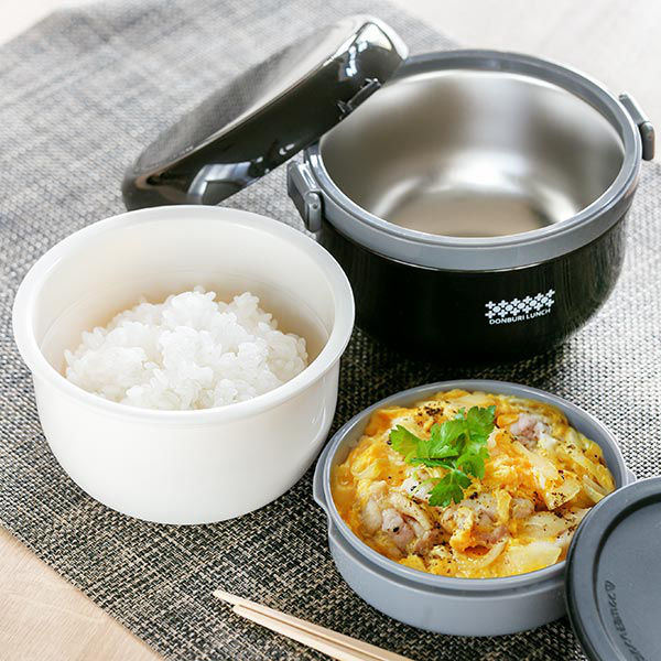 Dショッピング 弁当箱 保温 保温弁当箱 丼 ランチジャー ほかどん 真空二重構造 710ml ランチボックス お弁当箱 保冷 保温ジャー レンジ対応 ステンレス どんぶり 丼ぶり 麺 弁当 カフェ丼 レンジok カテゴリ 弁当箱の販売できる商品 リビングート