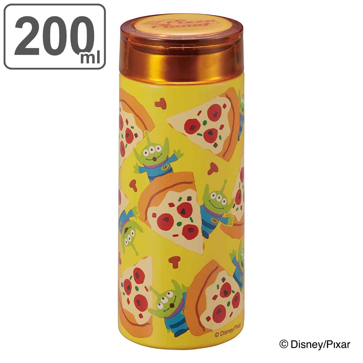 水筒 200ml ディズニー ピクサー スマートパーソナルボトル トイ・ストーリー ピザ （ リトル・グリーン・メン エイリアン 直飲み 保温