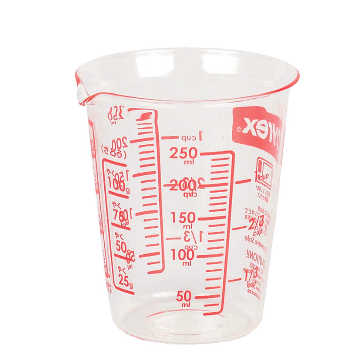 計量カップ 250ml 耐熱ガラス パイレックス PYREX メジャーカップ