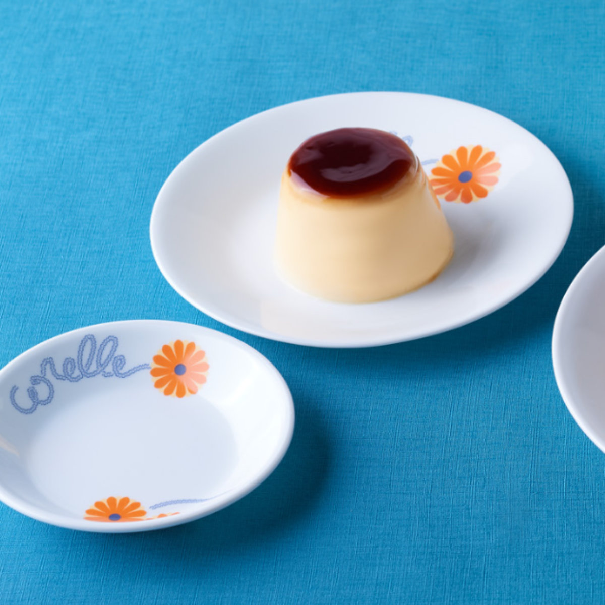 プレート 12cm CORELLE コレール オレンジマーガレット 強化ガラス 10枚セット （ 食洗機対応 電子レンジ対応 オーブン対応 耐熱 皿  お皿 小皿 取り皿 軽い 割れにくい 白い食器 丸 お菓子 フルーツ 取皿 洋食器 白 おしゃれ ）