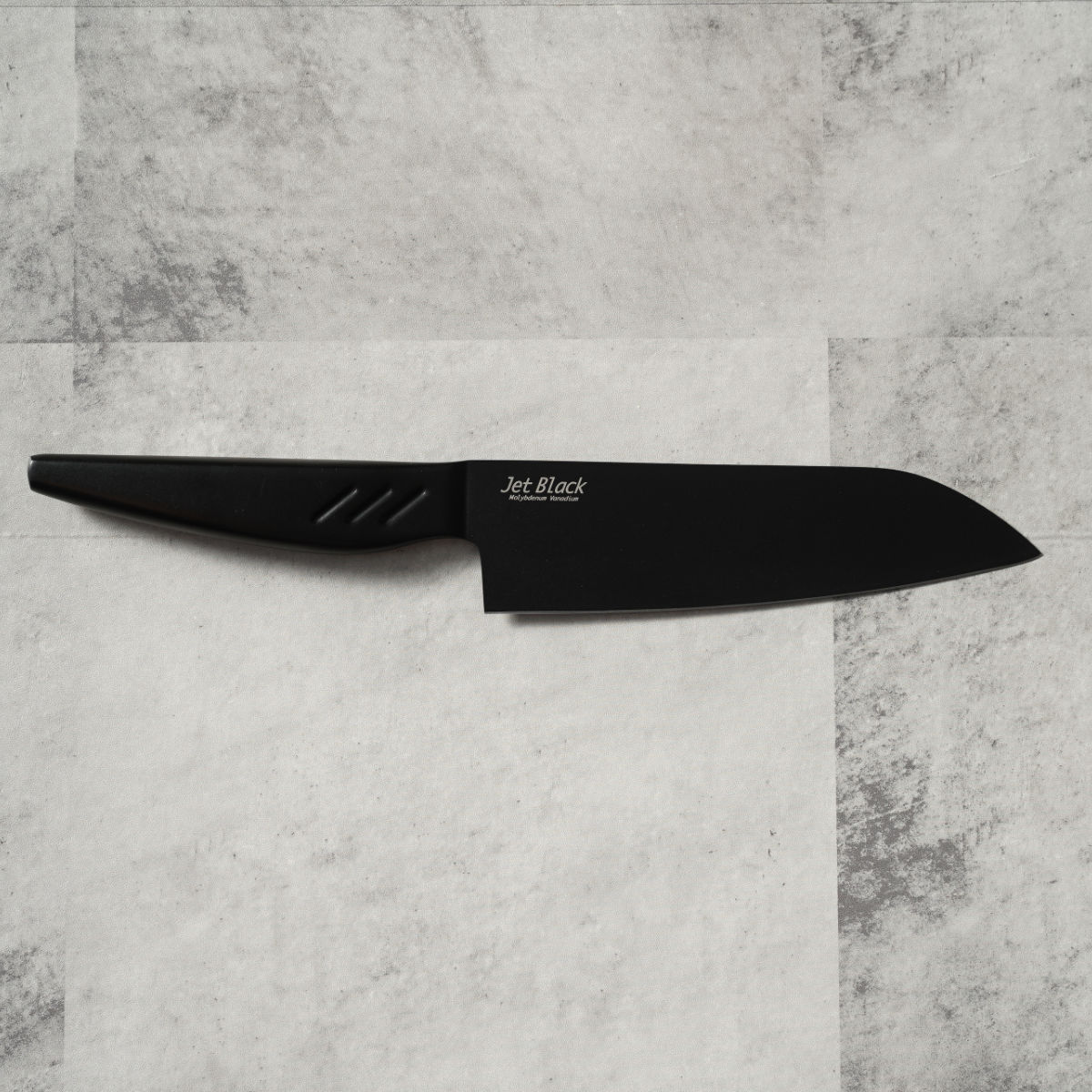 三徳包丁 16.5cm Jet Black （ 包丁 料理包丁 文化包丁 万能包丁 一