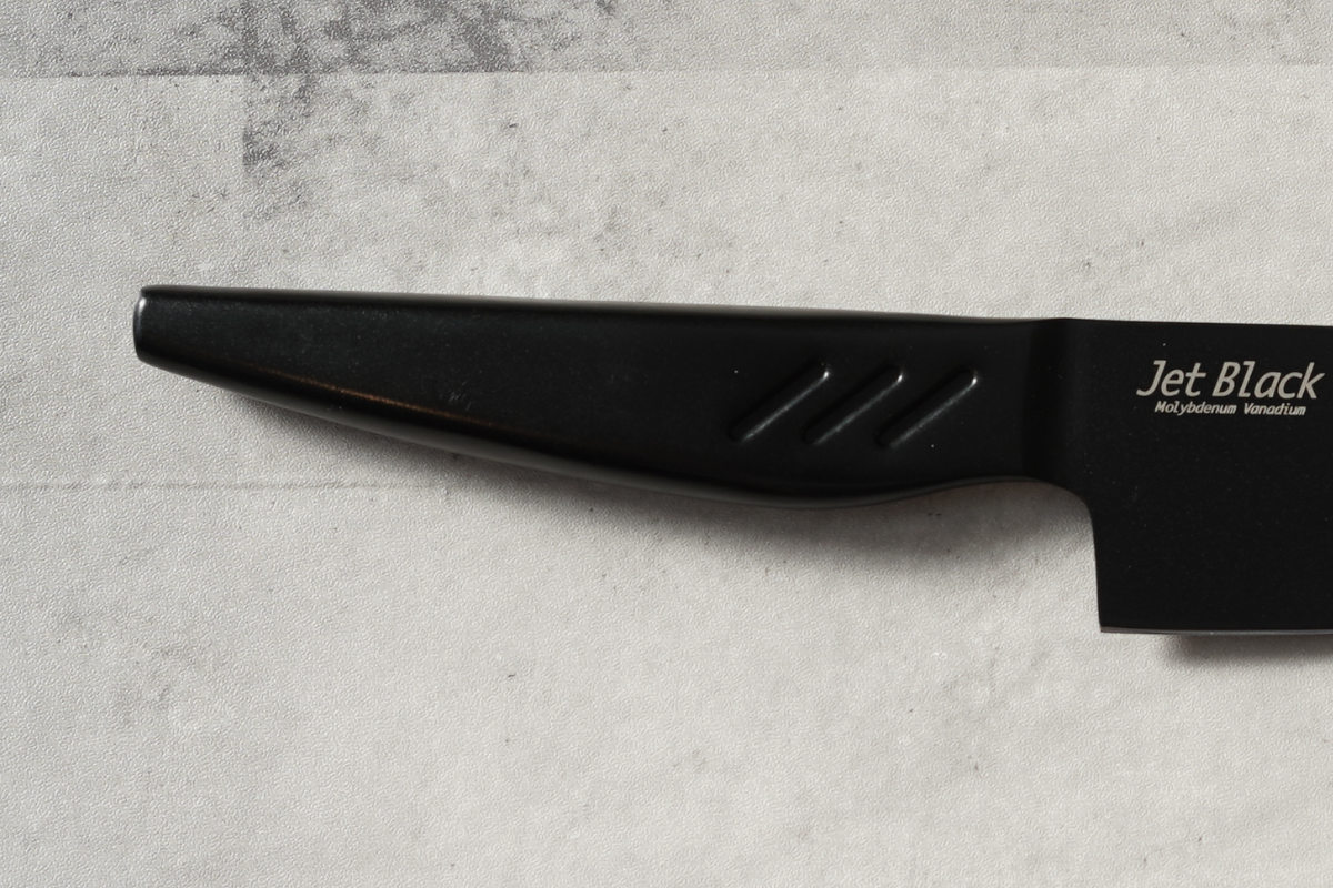 牛刀 18cm Jet Black （ 料理包丁 万能包丁 文化包丁 一体型