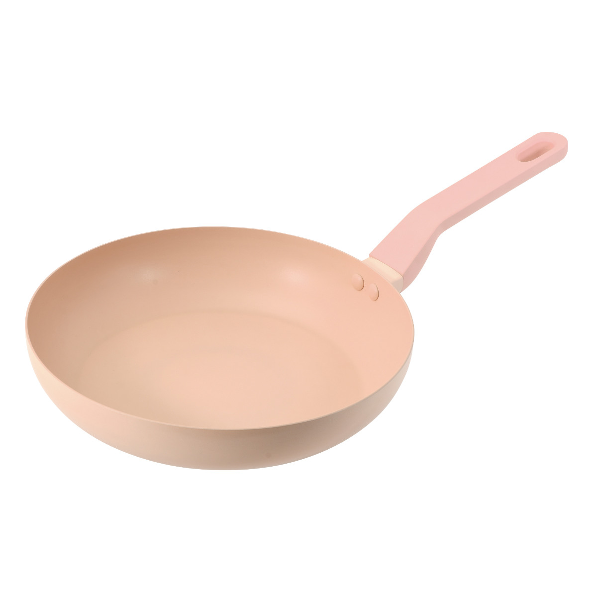 フライパン 26cm IH対応 ROSA ふっ素加工 ( ガス火対応 オール熱源対応 フッ素加工 軽い 26センチ フッ素コーティング アルミ製 軽量 ピンク 可愛い おしゃれ ローサ )