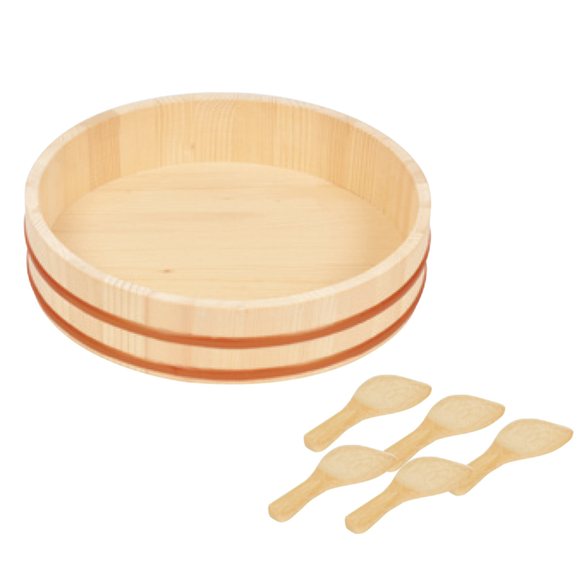 寿司桶 ﾀﾞｲﾔ盛器 ｱｸｱﾌﾞﾗｳﾝ 尺0寸【寿司桶】【すし桶】【寿司皿】【寿司