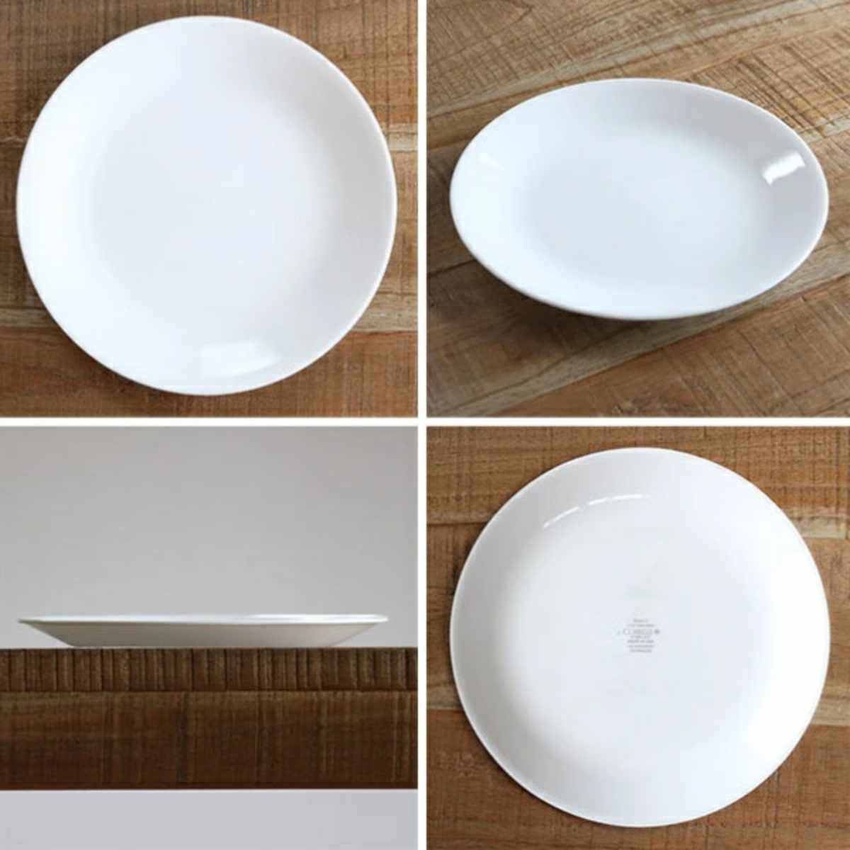プレート 21.5cm CORELLE コレール カスピアンレース 中皿 ( 強化ガラス 電子レンジ対応 食洗機対応 オーブン対応 皿 お皿 丸皿 丈夫 軽い 割れにくい 一品料理 デザート パン トースト おしゃれ )