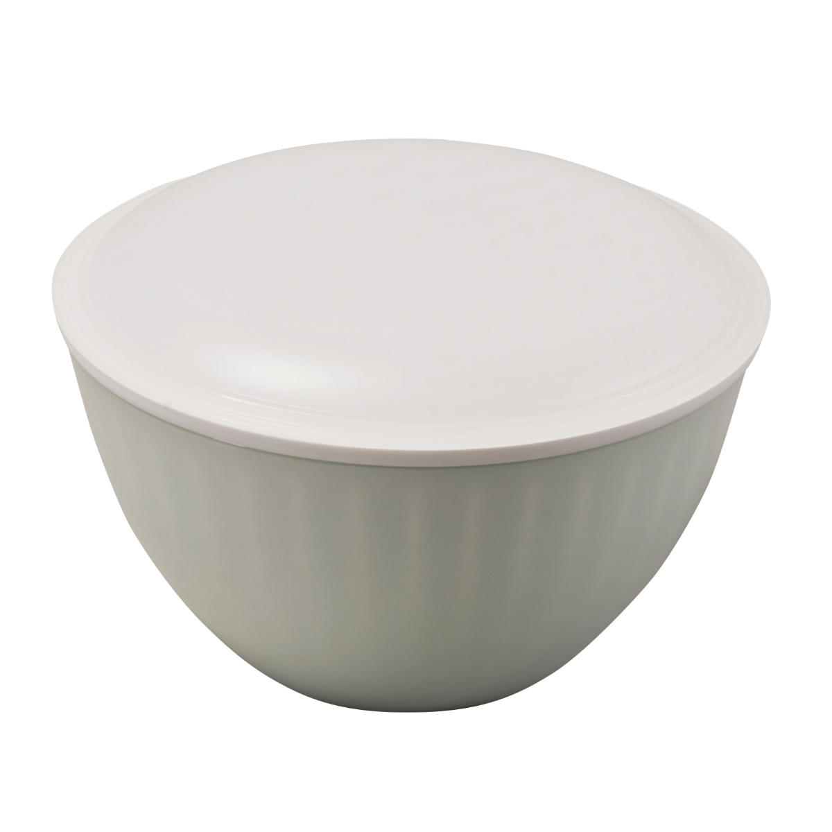 ボウル 3点セット 19cm ザル付き 蓋付き ララシャイン 抗菌耐熱カラーボウル ( 耐熱ボウル ざる 深型ボウル 電子レンジ対応 食洗機対応 日本製 19センチ レンジボール 耐熱ボール ボール 深型 コランダー セット 深型ボール 軽量 ) 【クリアグリーン】 クリアグリーン