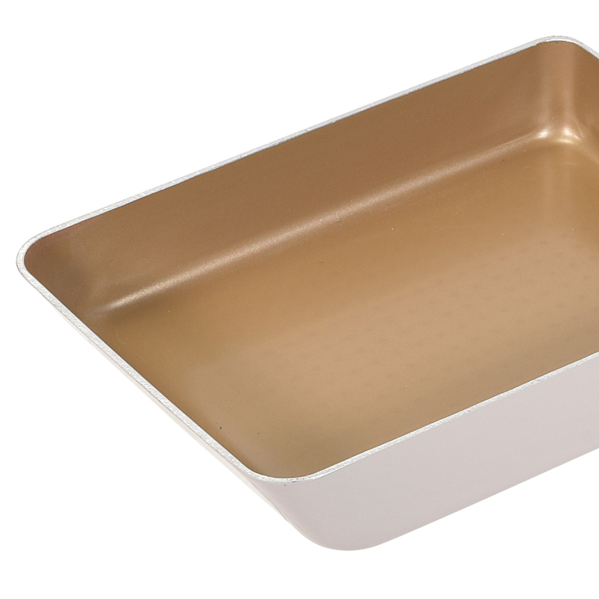 卵焼き器 15×18cm IH対応 ロングライフスピンコート ( ガス火対応 オール熱源対応 金属ヘラOK 玉子焼き器 フライパン エッグパン 玉子焼きフライパン 朝食 弁当作り 時短調理 お弁当作り 軽量 軽い ふっ素加工 アルミ製 ホワイト )