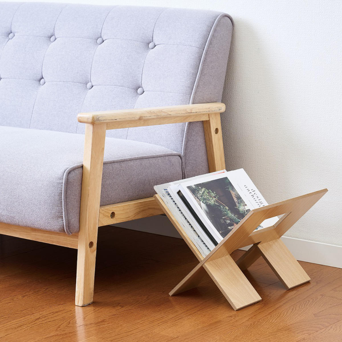 木製マガジンラック 収納ラック 絵本ラック ブックシェルフ（31） 木製マガジンラック 収納ラック 絵本ラック ブックシェルフ（31