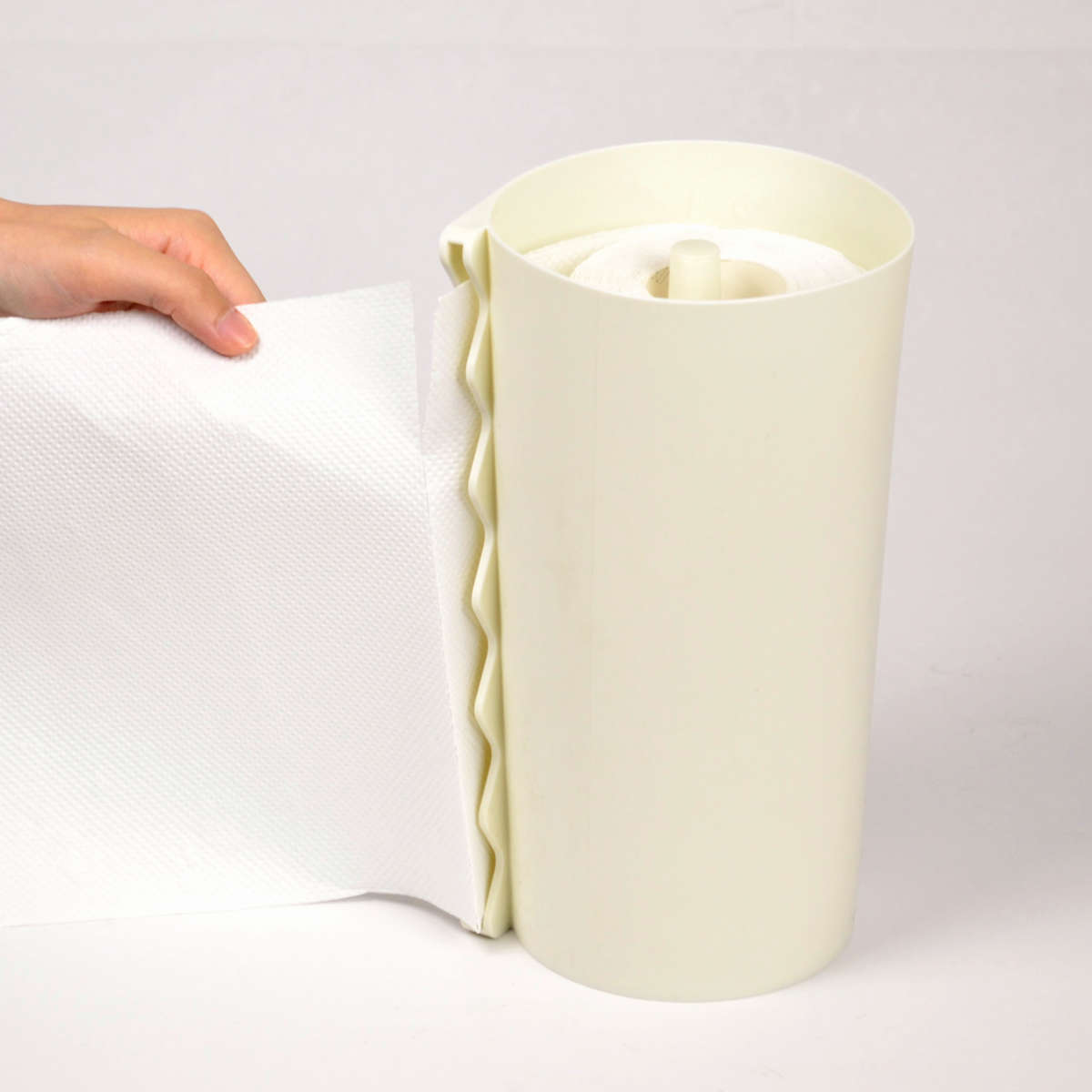 キッチンペーパーホルダー アレンジプラス キッチンペーパースタンド （ ペーパーホルダー ペーパースタンド ロールスタンド 隠せる 日本製 ロールペーパーホルダー キッチンペーパー スタンド ホルダー 立て 縦型 おしゃれ ）