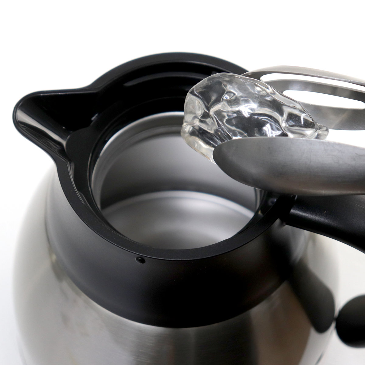 卓上ポット 1.2L 保温 保冷 イーシス テーブルポット ステンレス製 ( ステンレスポット 保温ポット 保冷ポット 押すだけ 真空二重構造 お湯割り 魔法瓶 )