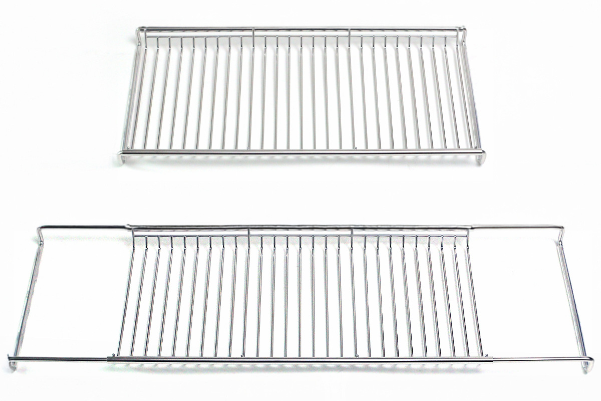 水切りラック 18-8 ステンレス製 スライド水切りラック サスティナ ( 水切りプレート シンク上水切り 水切りトレー スライド式 オールステンレス シンク上 洗い物 食器洗い 乾燥 おすすめ )