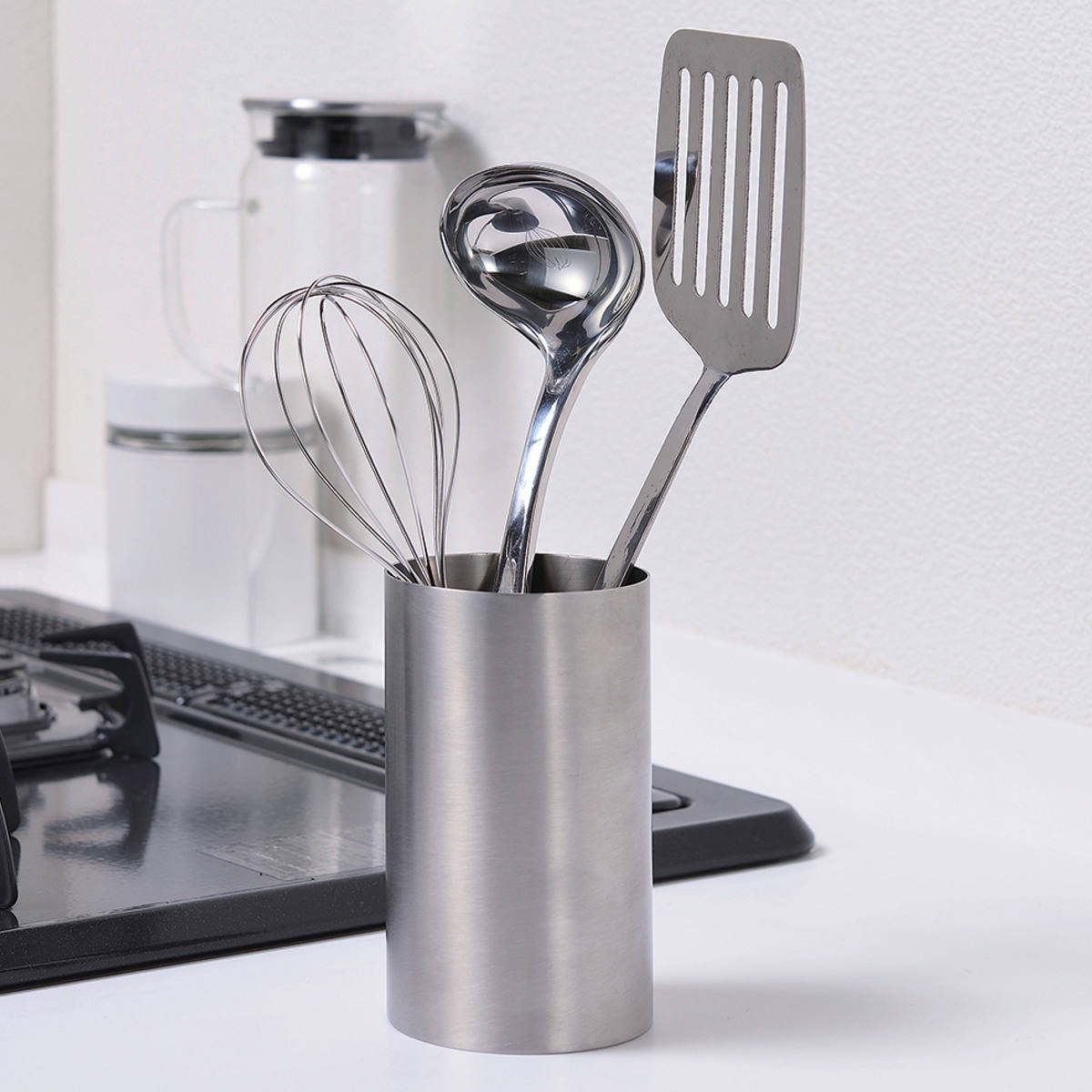 キッチンツールスタンド 18-8 ステンレス製 ツールスタンド