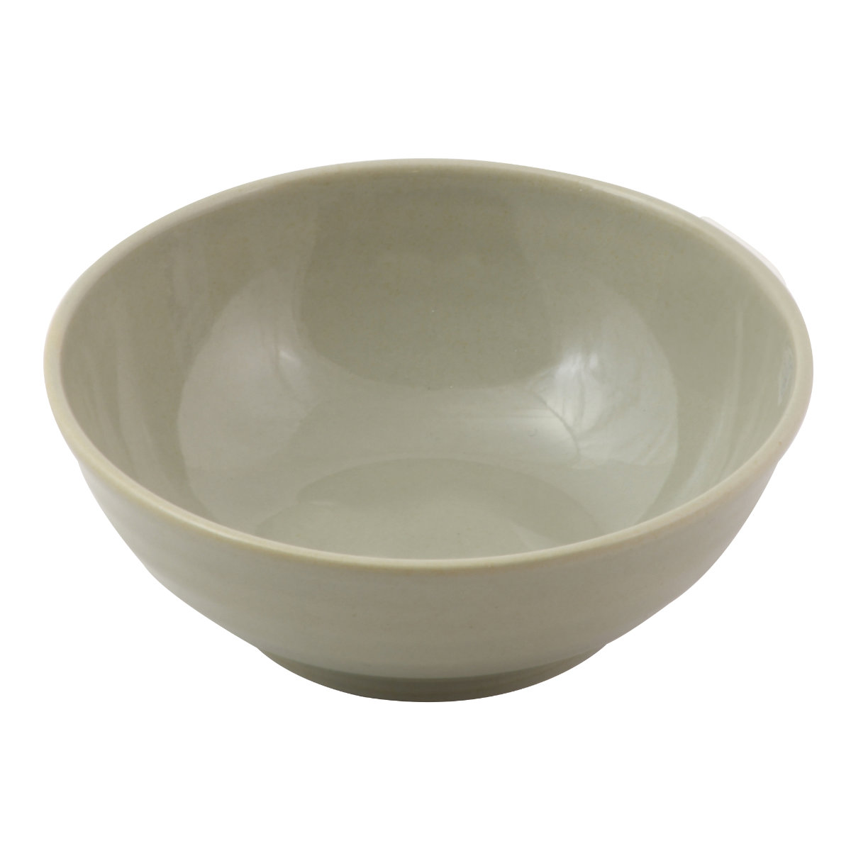 ボウル 14cm 軽量磁器 ( 食洗機対応 電子レンジ対応 サラダボウル 鉢 軽い 軽量 和風 洋風 副菜 おひたし 和え物 サラダ シック おしゃれ ) 【ライトグレー】 ライトグレー