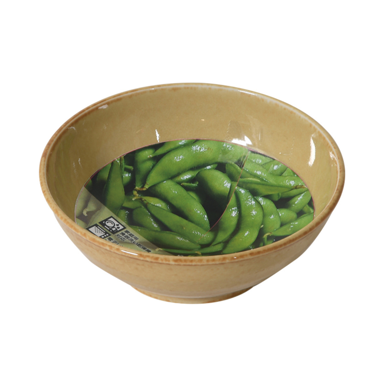 小鉢 軽いね! 軽量 枝豆鉢 12cm ( 磁器 日本製 おしゃれ 鉢 ボウル 食器 器 うつわ サラダボウル つきだし 副菜 おひたし 和え物 ヨーグルト 枝豆 軽い ) 【マスタード】 マスタード