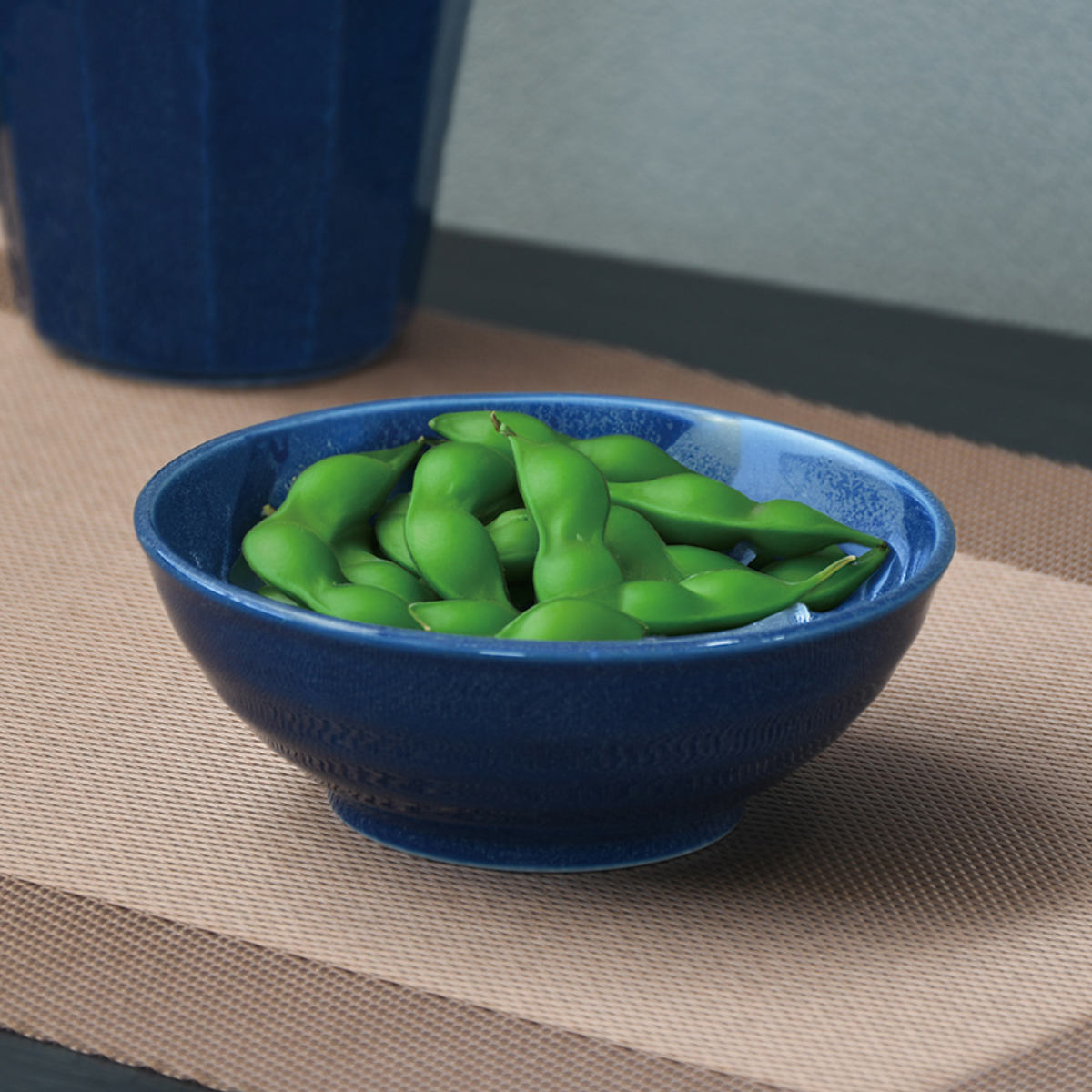 小鉢 軽いね! 軽量 枝豆鉢 12cm ( 磁器 日本製 おしゃれ 鉢 ボウル 食器 器 うつわ サラダボウル つきだし 副菜 おひたし 和え物 ヨーグルト 枝豆 軽い ) 【マスタード】 マスタード