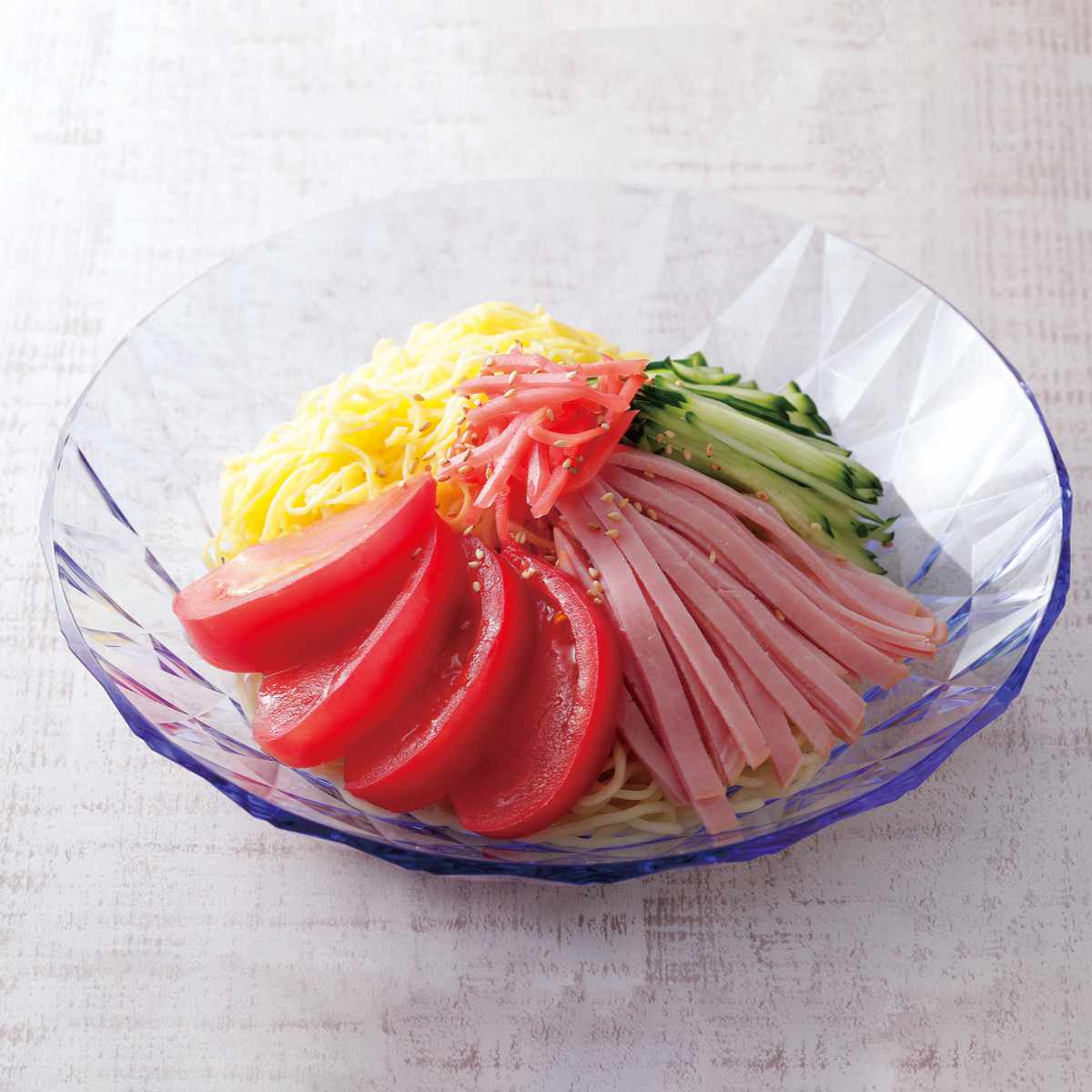 めん皿 涼味家 プラスチック ( そうめん皿 麺 そうめん 皿 プレート お皿 日本製 ざるそば さるうどん 蕎麦 冷やし中華 麺皿 深皿 サラダ )