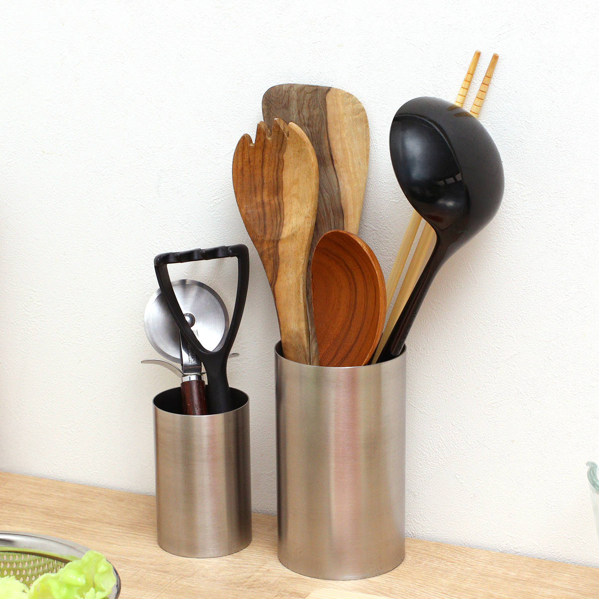 超レア　イマン ダイアナローズ　キッチン　ツール　ポット　ツール　スタンド キッチンツールスタンド 18-8 ステンレス製 ツールスタンド