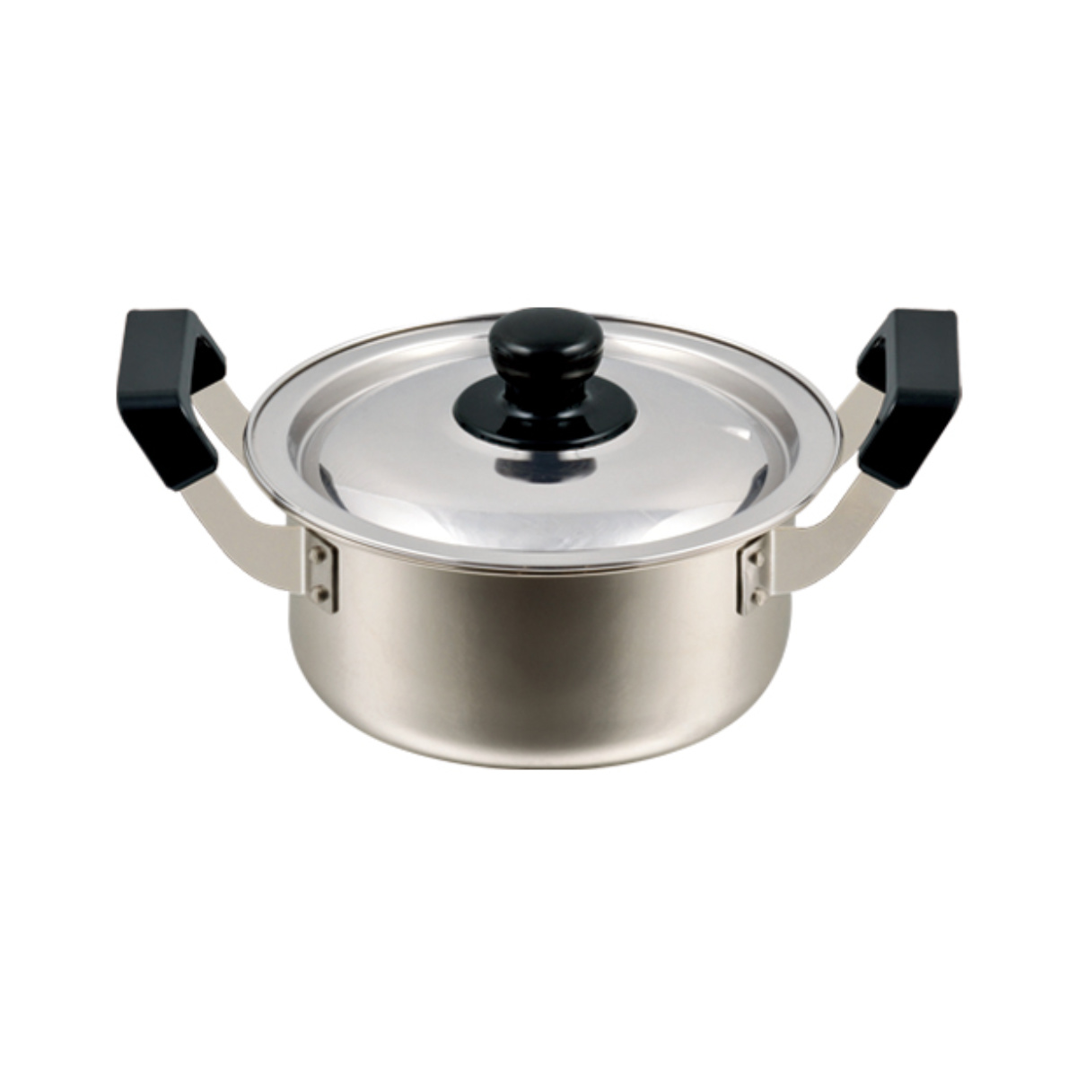 両手鍋 18cm IH対応 だんらん ステンレス製 ( ガス火 IH 対応 両手なべ 小鍋 ステンレス鍋 フタ付き 18センチ 一人鍋 寄せ鍋 寄鍋 鍋 お鍋 調理鍋 オール熱源対応 調理器具 )