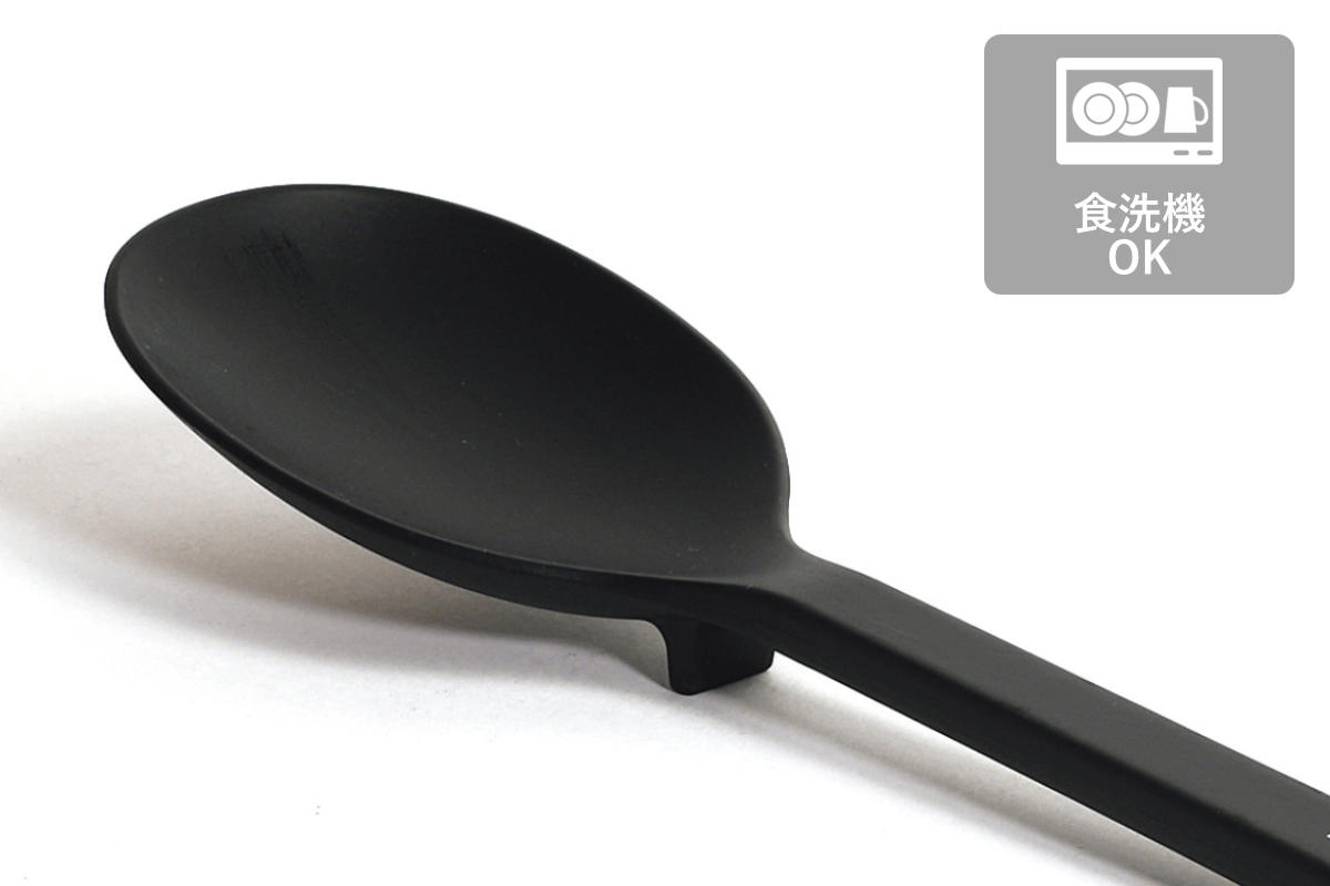 調理スプーン TOUCH st 先が付かない シリコン製 食洗機対応 ( シリコン スプーン 取り分けスプーン 盛り付けスプーン シリコーン 一体型 キッチンツール 耐熱 調理 キッチングッズ 便利 調理器具 )