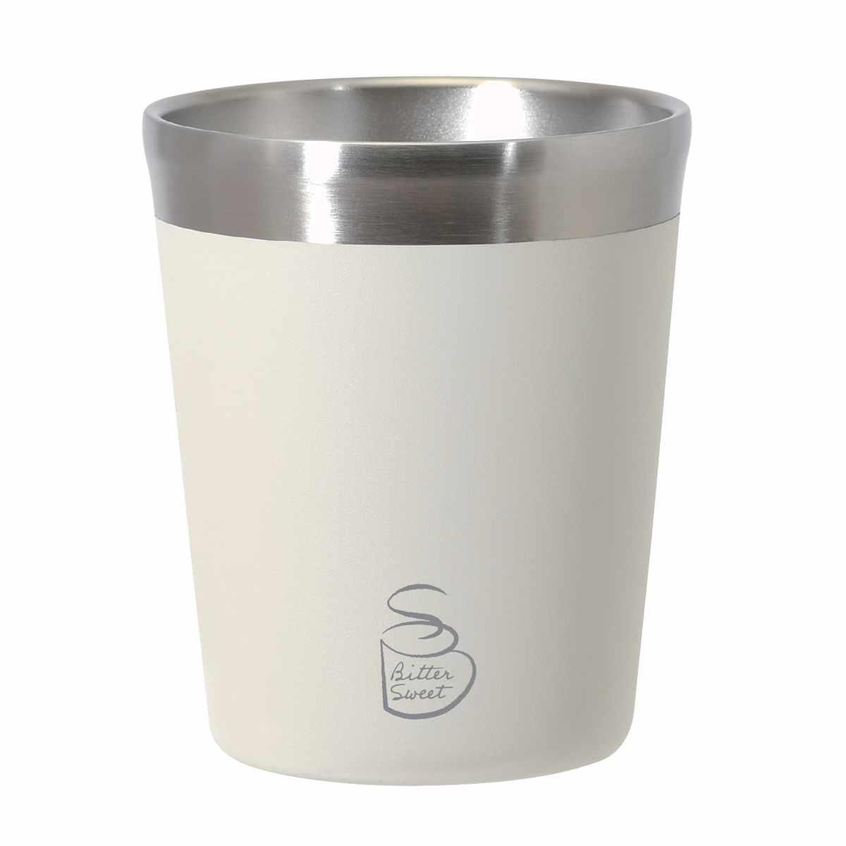 タンブラー 290ml ビタースイート コンビニカップ M ( 保温 保冷 ステンレス レギュラー 真空断熱構造 カップホルダー カップ カバー おしゃれ ドリンクホルダー シンプル コンビニ コーヒー 紅茶 持ち運び オフィス ) 【ブラウン】 ブラウン