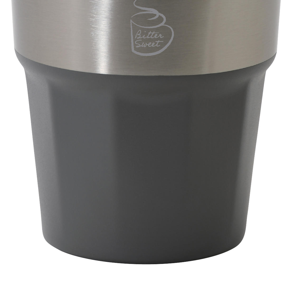 タンブラー 300ml ビタースイート 蓋付き ( ステンレス 保温 保冷 真空断熱構造 ステンレスタンブラー カップ コップ おしゃれ シンプル コーヒー 紅茶 珈琲 ふた付き 持ち運び デスクワーク ) 【ホワイト】 ホワイト