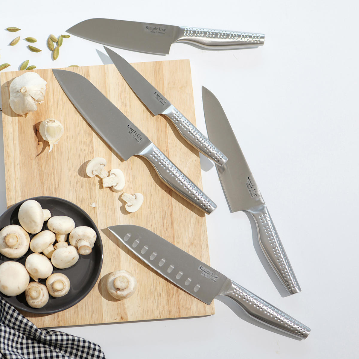 牛刀 18cm Simple Use オールステンレス 食洗機対応 シェフナイフ ( 包丁 料理包丁 キッチンナイフ 万能包丁 文化包丁 ステンレス 18センチ 180mm 180ミリ 調理小物 調理道具 下ごしらえ用品 錆びにくい 切れ味抜群 )