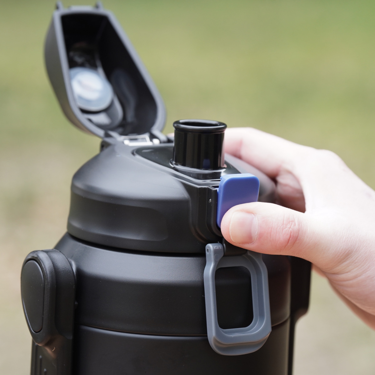 水筒 3L ファストチャージャー ジャグ3000 ( 保冷 直飲み スポーツドリンク対応 スポーツボトル スポーツジャグ スポーツ飲料対応 直のみ すいとう ワンタッチ 真空二重構造 ハンドル付き ステンレスボトル )