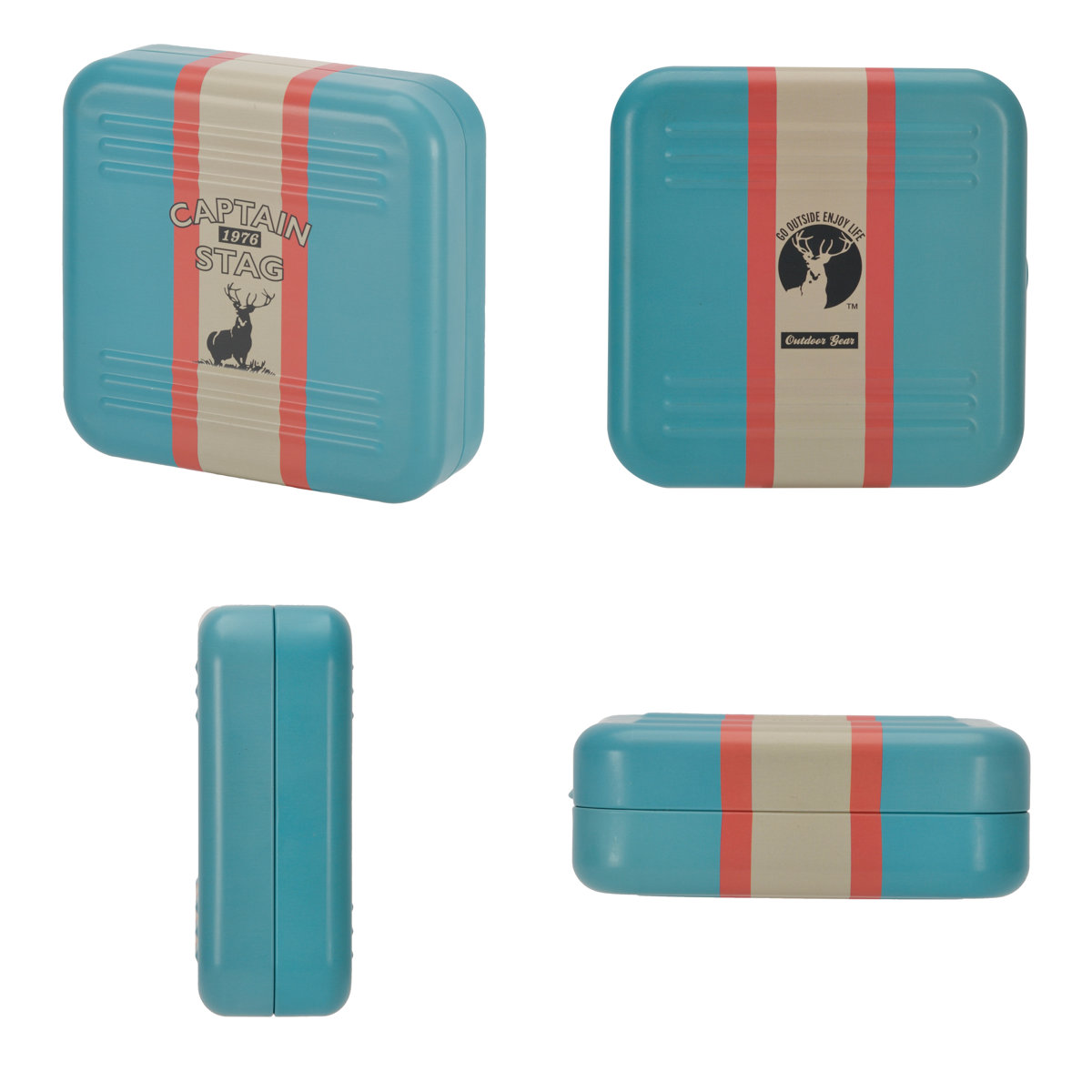 蚊取り線香スタンドケース キャプテンスタッグ ( CAPTAIN STAG 蚊取り線香 入れ 蚊取り線香立て 卓上 置き型 ケース 蚊やり 蚊取り スタンド 縦型 横型 虫よけ 虫除け 屋内 屋外 軽い 持ち運び アウトドア キャンプ用品 ) 【クリームイエロー】 クリームイエロー