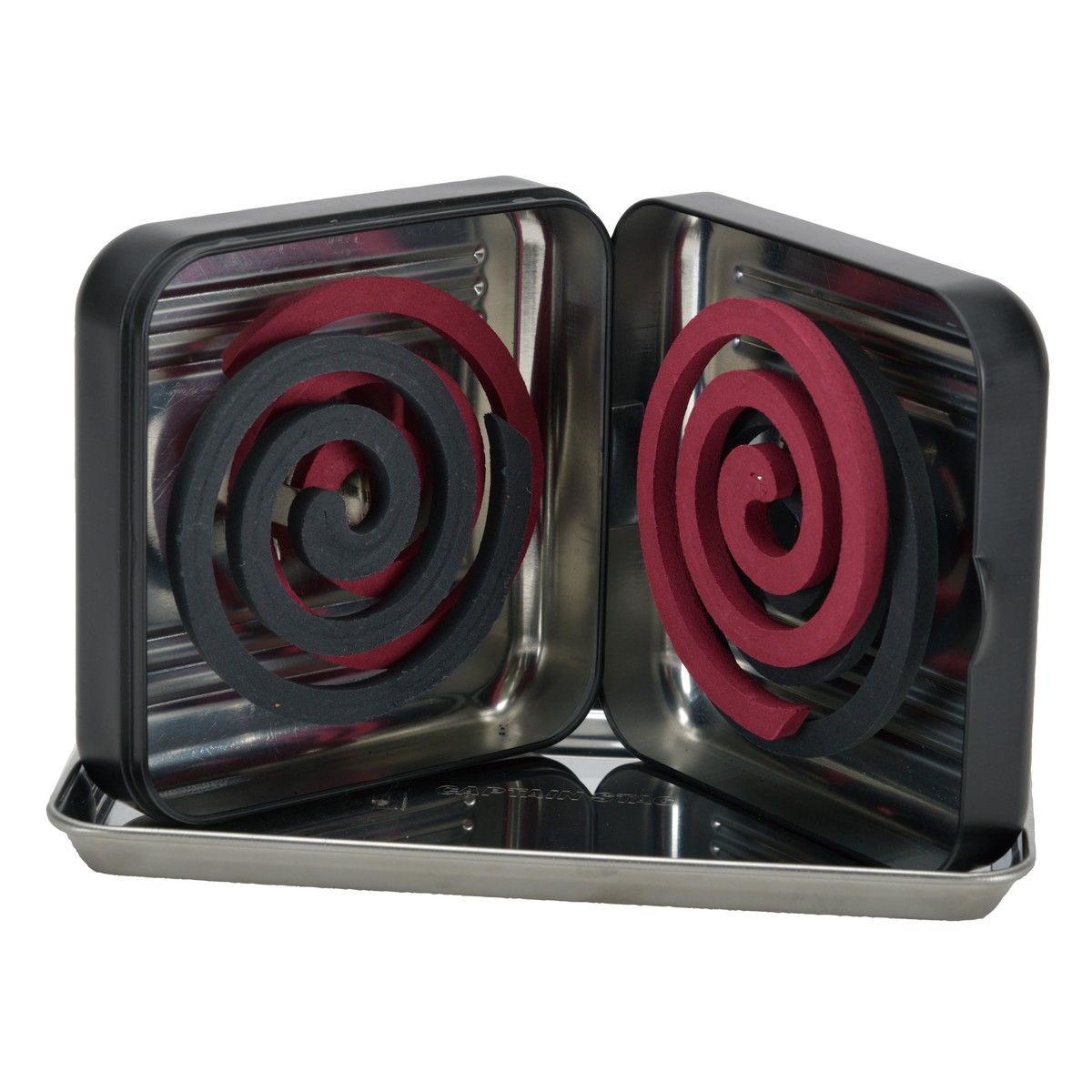 蚊取り線香スタンドケース キャプテンスタッグ ( CAPTAIN STAG 蚊取り線香 入れ 蚊取り線香立て 卓上 置き型 ケース 蚊やり 蚊取り スタンド 縦型 横型 虫よけ 虫除け 屋内 屋外 軽い 持ち運び アウトドア キャンプ用品 ) 【クリームイエロー】 クリームイエロー