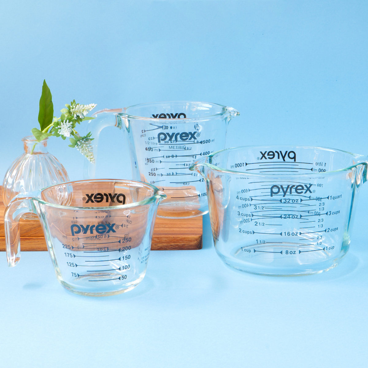 dショッピング |PYREX 計量カップ 1L 耐熱ガラス 取っ手付き