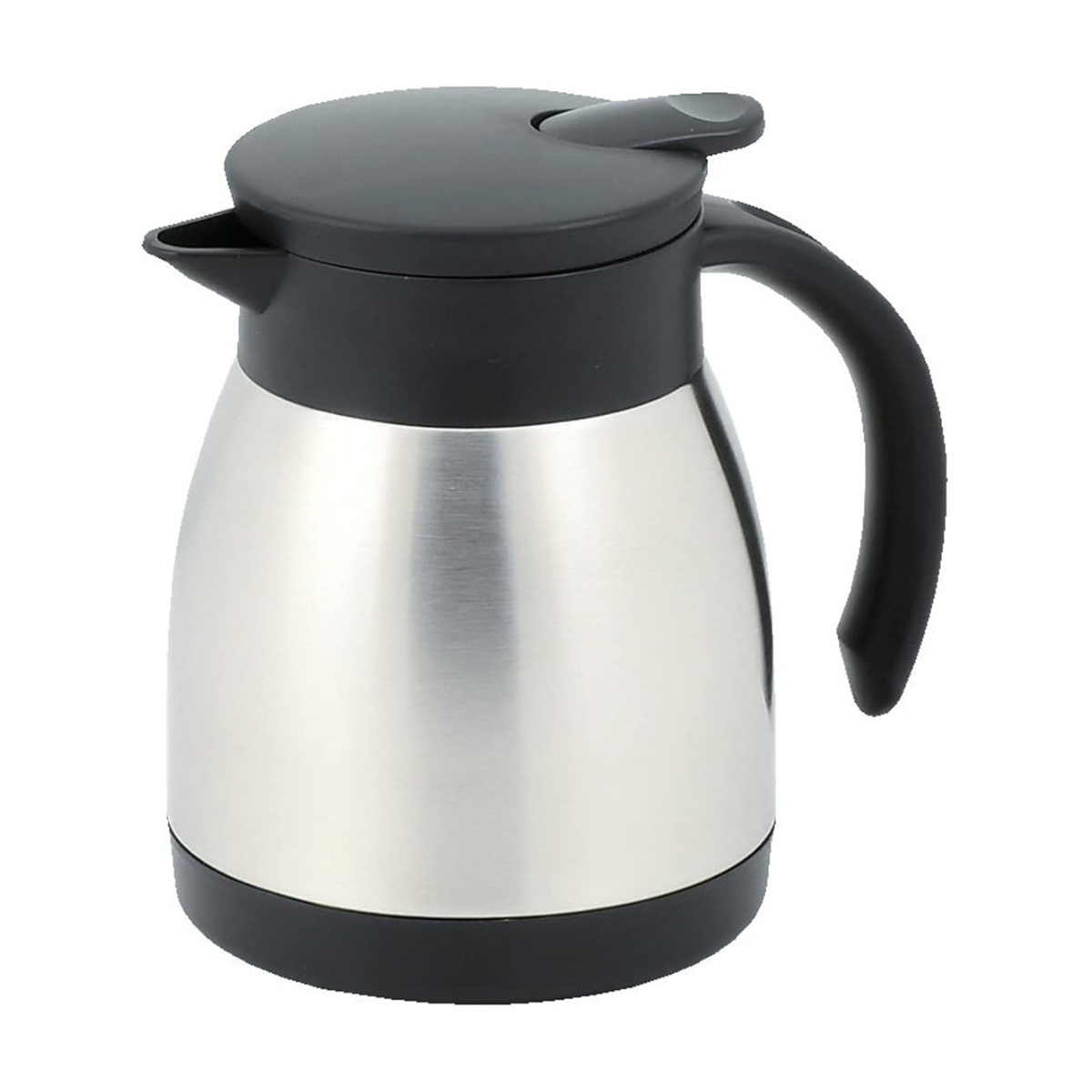 ポット 500ml アコット ステンレス テーブルポット ( 卓上ポット 保温 保冷 ステンレスポット 保温ポット 保冷ポット おしゃれ 卓上 持ち運び 真空二重構造 コーヒー お茶 ワンプッシュ 広口 )