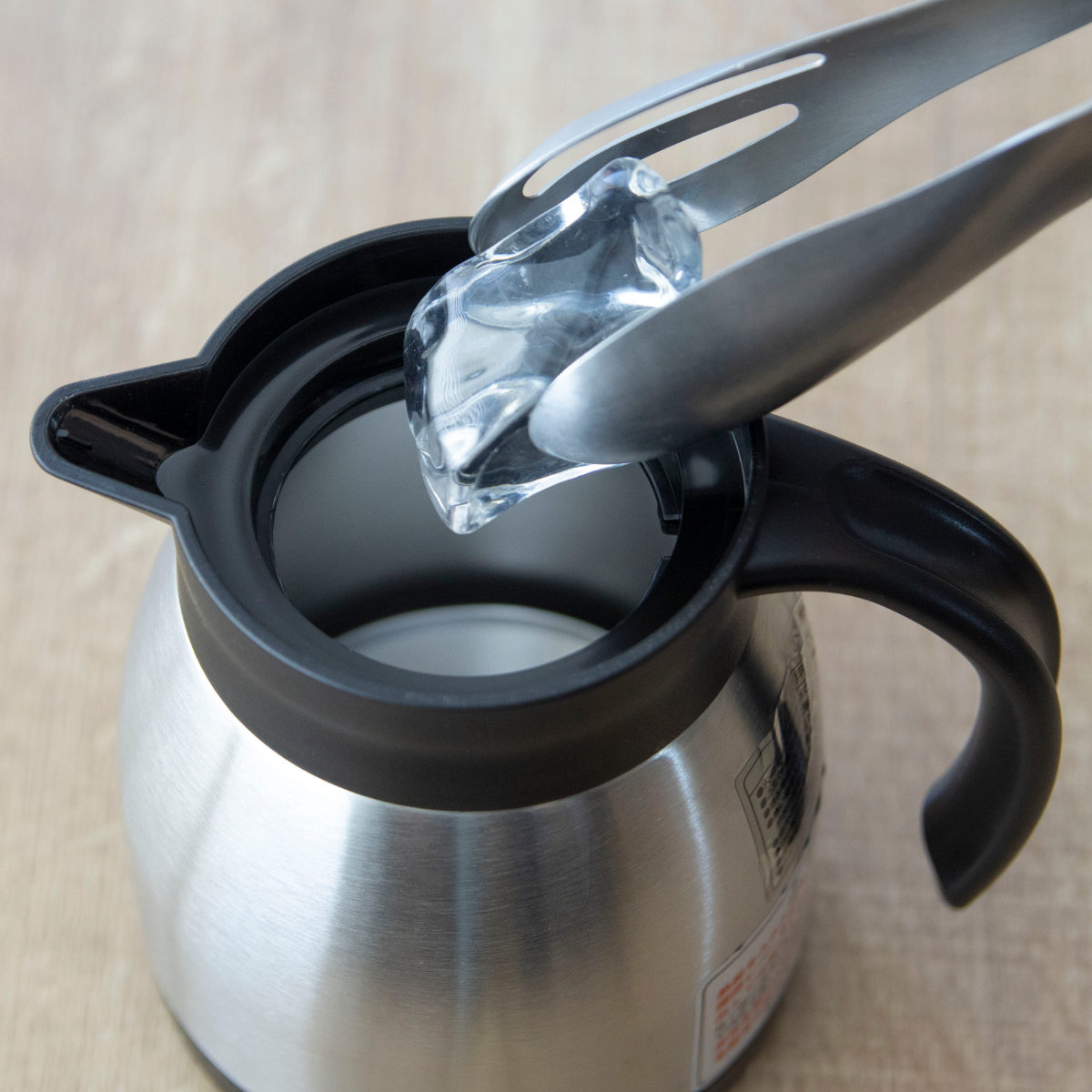 ポット 500ml アコット ステンレス テーブルポット ( 卓上ポット 保温 保冷 ステンレスポット 保温ポット 保冷ポット おしゃれ 卓上 持ち運び 真空二重構造 コーヒー お茶 ワンプッシュ 広口 )