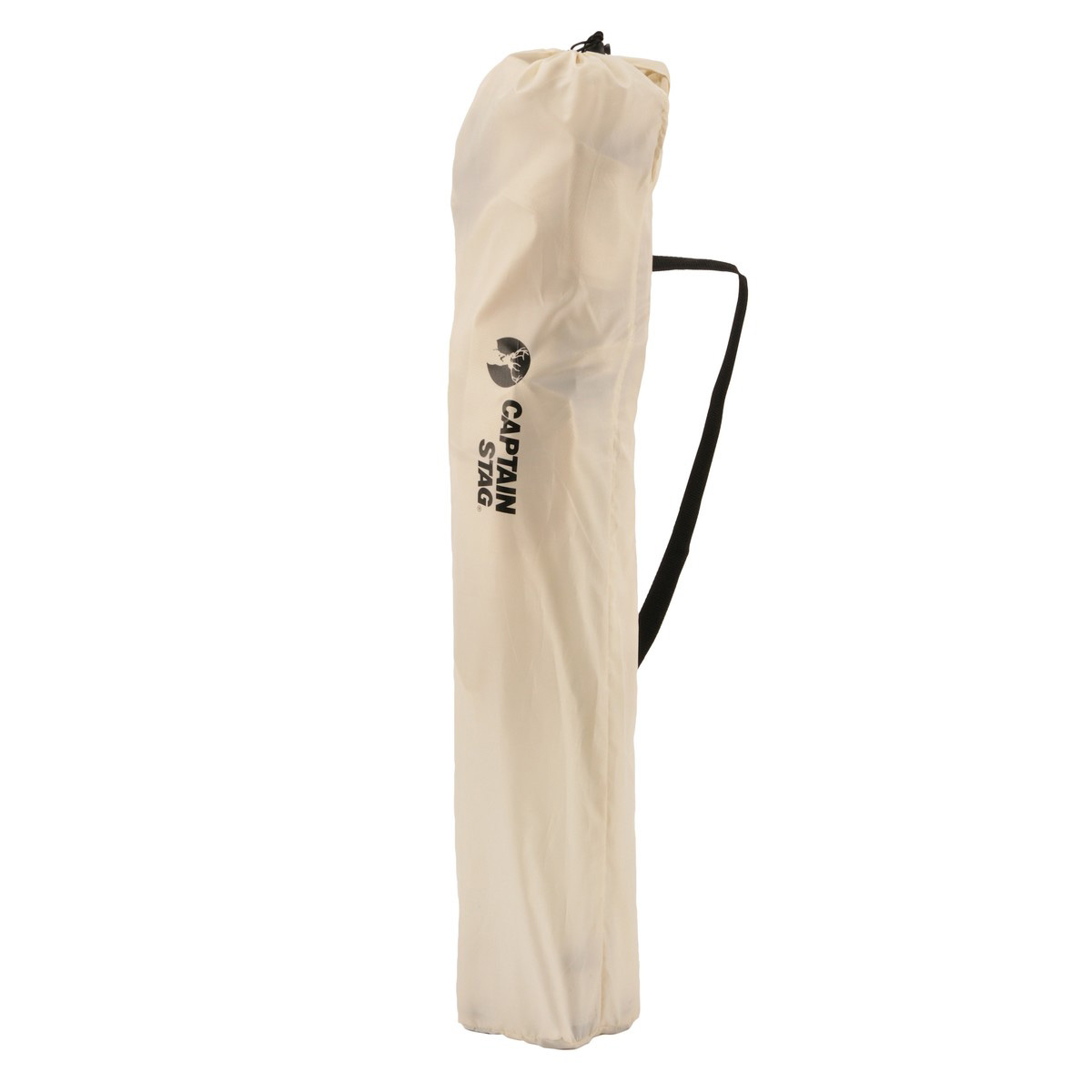 クールメッシュ リラックスラウンジチェア キャプテンスタッグ ( CAPTAIN STAG アウトドア 椅子 肘掛付き チェア シンプル キャンプ キャンプ用品 レジャー用品 アウトドアチェア いす 1人掛け 折り畳み 袋付き ) 【ブラック】 ブラック