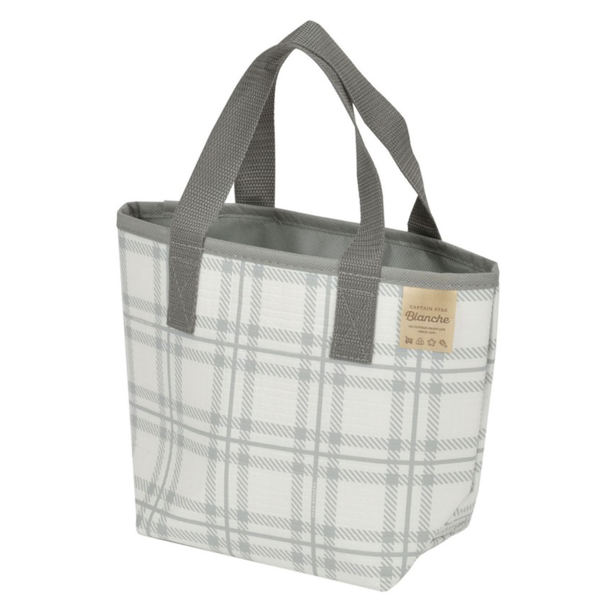 保冷バッグ クーラーバッグ 4L ブランシュ トート キャプテンスタッグ ( CAPTAIN STAG ソフトクーラー 小型 手提げ バッグ ソフトタイプ コンパクト クーラーボックス 保冷ランチバッグ 折りたたみ キャンプ アウトドア )