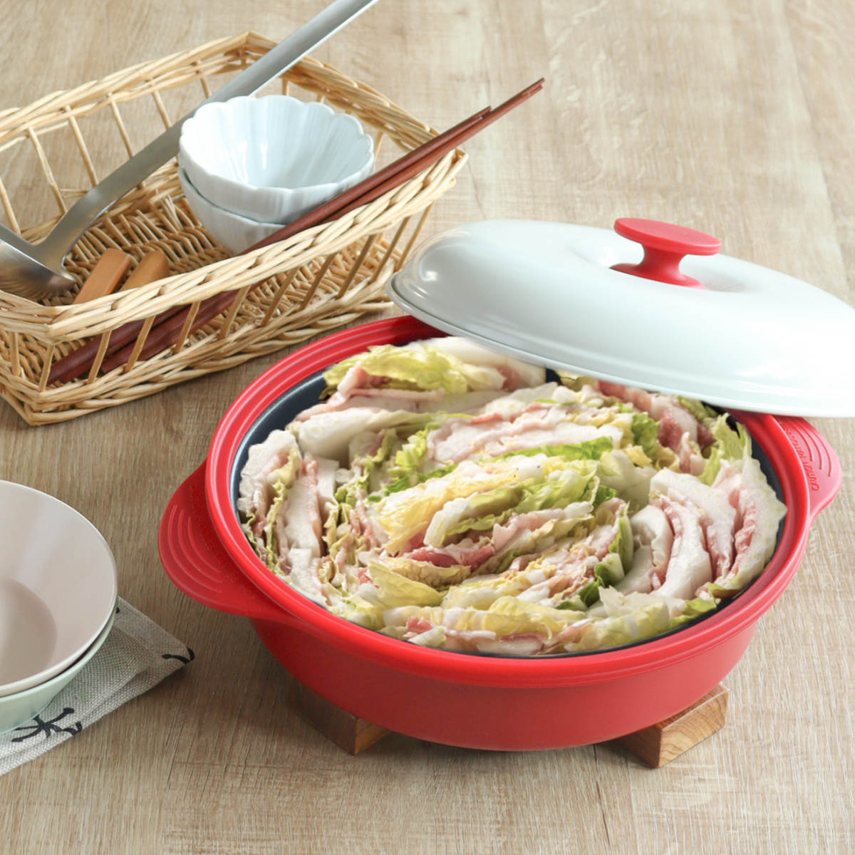 レンジパン スピードクック 丸深型 電子レンジ調理器 ( 電子レンジ 調理器 魚焼き器 深型 焼き魚 電子レンジ専用調理器 電子レンジ魚焼き器 調理 魚 肉 焼く 蒸す 煮る 温め直し レシピ付き )