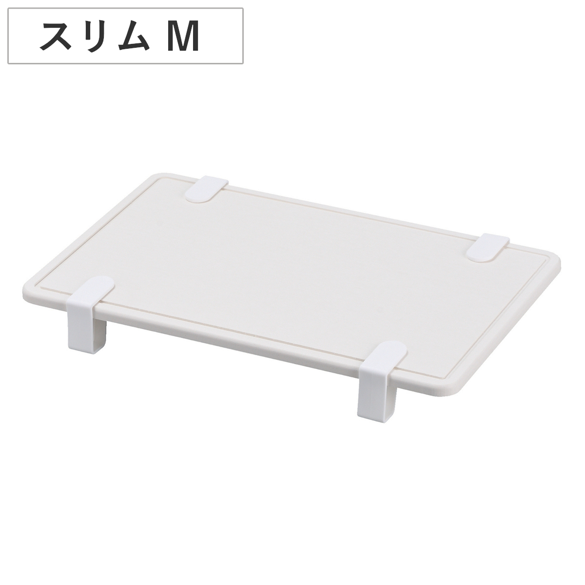 水切りトレー スキット スタンド付 珪藻土 水切りプレート スリム Mサイズ ( 珪藻土トレー 水切りトレイ 水切り プレート 脚付き 速乾 吸水 ドライングボード 珪藻土トレイ 水切りマット 乾燥 お手入れ簡単 シンク上 ホワイト )